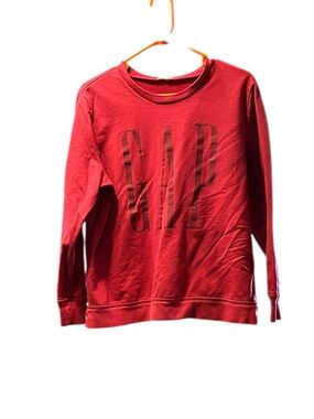 GAP Magenta Pullover Sweatshirt with Logo Tag